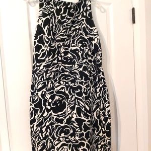 Ivanka Trump dress size 14 black white
